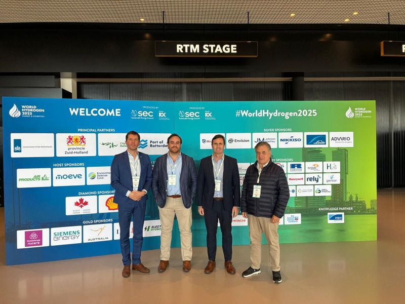Berkes Group participó en la Cumbre y Exposición Mundial del Hidrógeno en Róterdam.