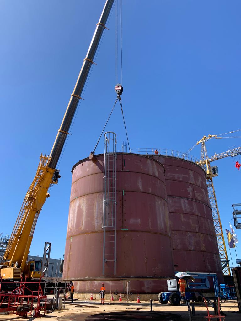 UPM II - Montaje de Tanques